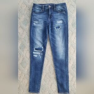 American Eagle AE RF-AEM120605U9A Boyfriend Fit Distressed Jeans Women’s 4